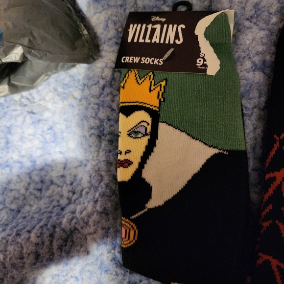 Disney Villains and Pixar Crew Socks Set - Picture 2 of 4